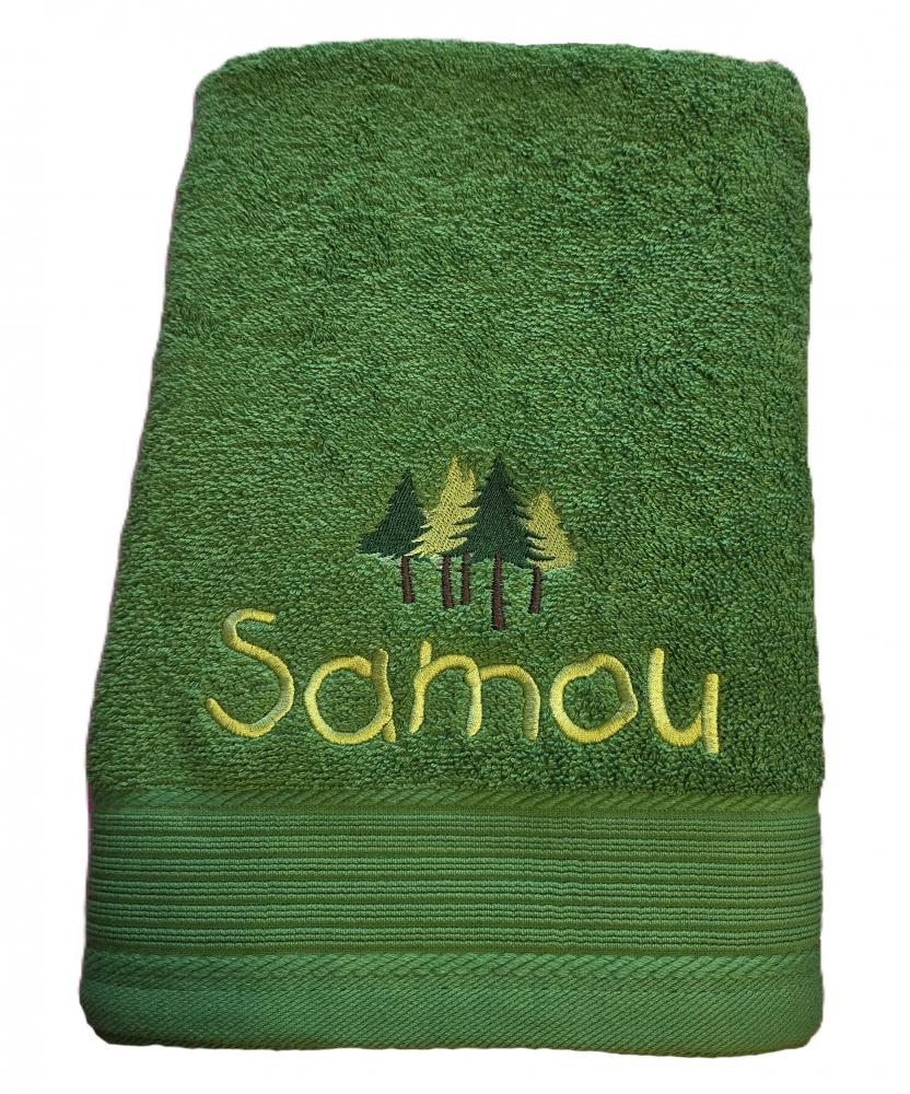 CLASSIC Handtuch 50x100 mit Namen/ Motiv bestickt